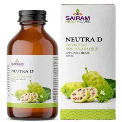 Buy Sairam Neutra - D Syrup (Non Sugar Base)