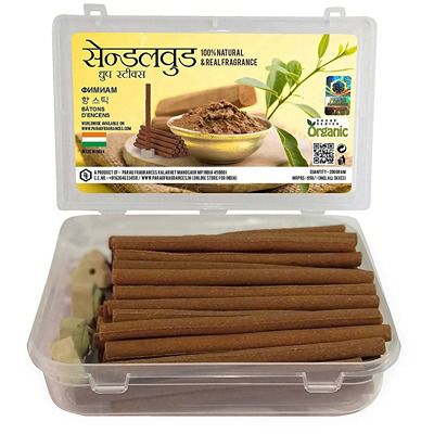 Buy Parag Fragrances Sandalwood Dhoop Sticks ( Organic Series )