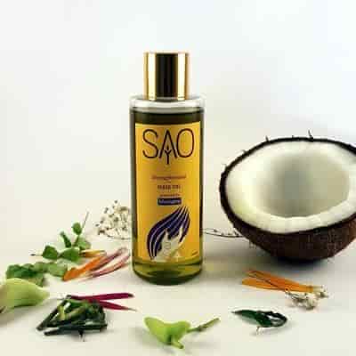 Buy Sao Strengthening Hair Oil Bhringraj