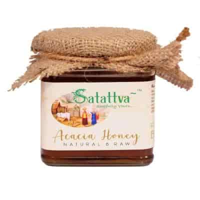 Buy Satattva Raw & Natural Acacia Honey