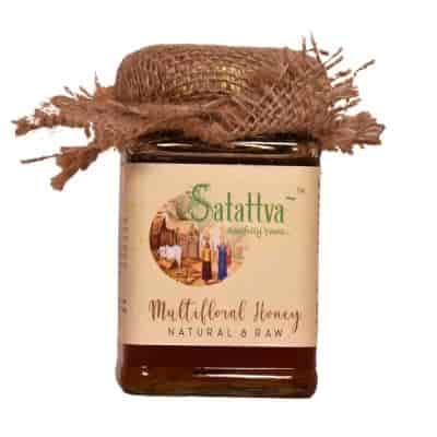 Buy Satattva Raw & Natural Multifloral Honey