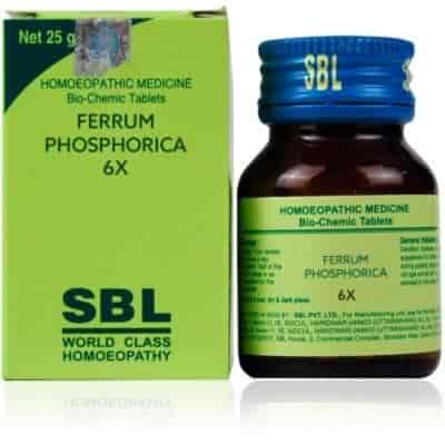 Buy SBL Bio Chemics Salts Ferrum Phosphoricum 6x