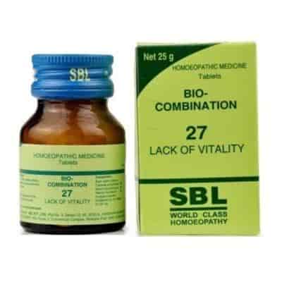 Buy SBL Bio Combination 27 Lack of Vitality