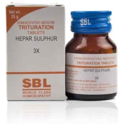Buy SBL Hepar Sulphur 3X