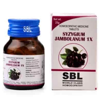 Buy SBL Syzygium Jambolinum 1X Tablet