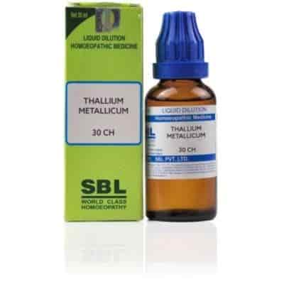 Buy SBL Thallium Metallicum - 30 ml