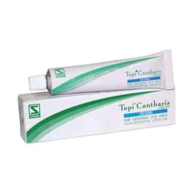 Buy Schwabe Homeopathy Topi Cantharis Cream