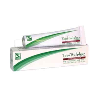 Buy Schwabe Homeopathy Topi Sulphur Cream