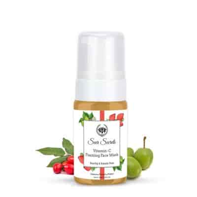 Buy Seer Secret Rosehip And Kakadu Plum Vitamin C & 5% Niacinamide Foaming Face Wash