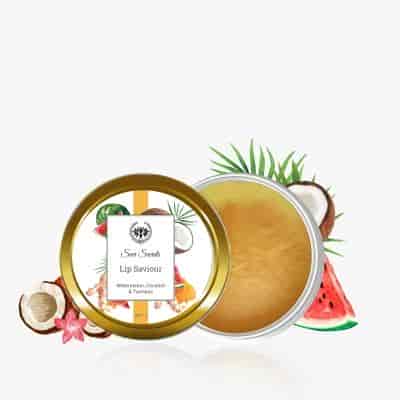 Buy Seer Secret Watermelon Coconut & Turmeric Lip Saviour For Dry Lips
