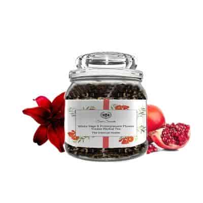 Buy Seer Secret White Sage & Pomegranate Flower Tisane Flower Tea
