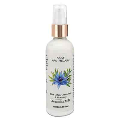 Buy Seer Secrets Sage Apothecary Blue Lotus Green Tea And Aloe Vera Cleansing Milk