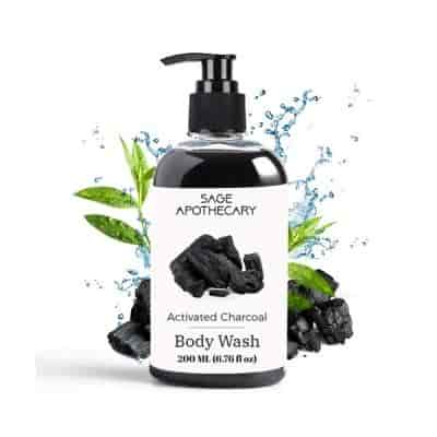 Buy Seer Secrets Sage Apothecary Body Wash Activated Charcoal Body Wash