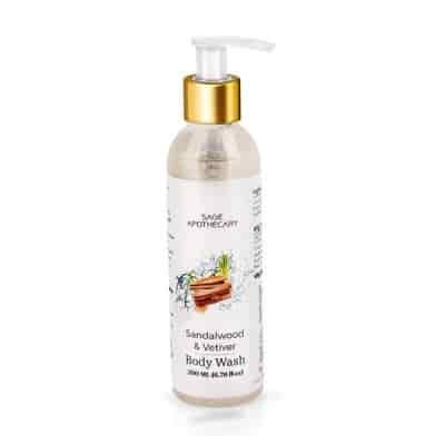 Buy Seer Secrets Sage Apothecary Body Wash Sandal & Vetivergrass Body Wash