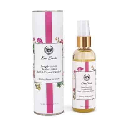 Buy Seer Secrets Smoky Rose Geranium Deep Moisture Replenishing Bath & Shower Oil