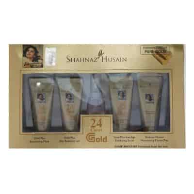 Buy Shahnaz Husain Gold Skin Radiance Timeless Youth Kit