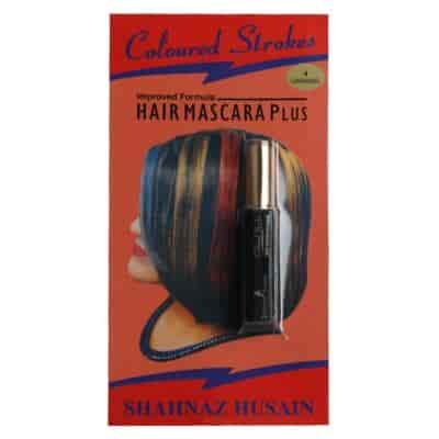 Buy Shahnaz Husain Hair Mascara Plus - Instant Glamour Hair Colour - 10 ml - Shade No.4