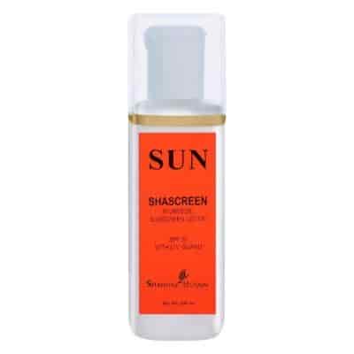 Buy Shahnaz Husain Shascreen - Ayurvedic Sunscreen Lotion SPF 25 with UV Guard