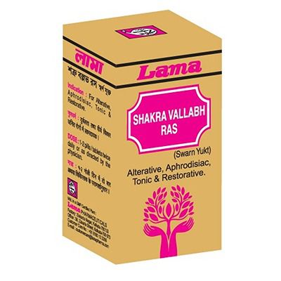 Buy Lama Pharma Shakraballabh Ras with Gold