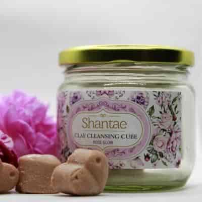 Buy Shantae Clay Cleansing Cubes Rose Glow