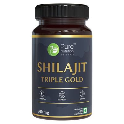 Buy Pure Nutrition Shilajit Gold Veg Capsules