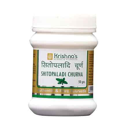 Buy Krishnas Herbal And Ayurveda Shitopaladi Churna Relieves Cough