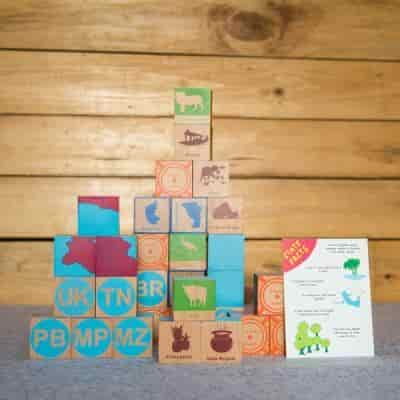 Buy Shumee Eco Friendly Wooden India Blocks