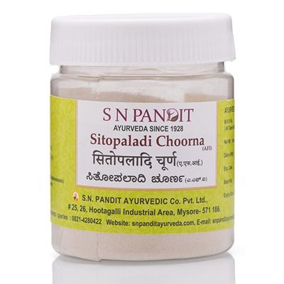 Buy S N Pandit Ayurveda Sitopaladi Choorna