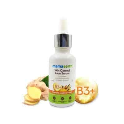 Buy Mamaearth Skin Correct Face Serum with Niacinamide and Ginger Extract for Acne Marks & Scars
