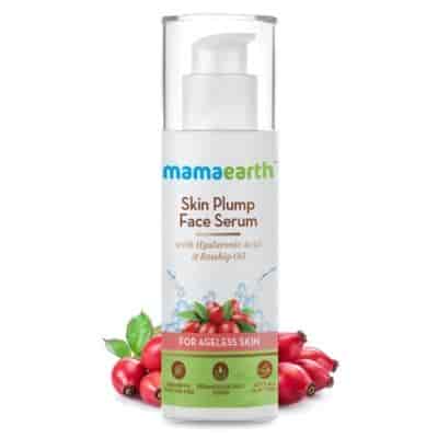 Buy Mamaearth Skin Plump Serum For Face Glow, with Hyaluronic Acid & Rosehip Oil for Ageless Skin
