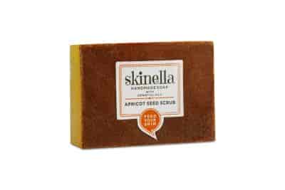Buy Skinella Apricot Seed Scrub Handmade Soap