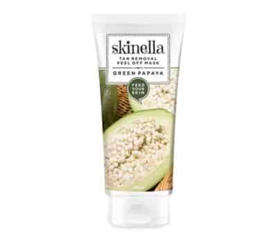 Buy Skinella Green Papaya Tan Removal Peel Off Mask
