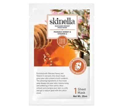 Buy Skinella Manuka Honey And Vitamin C Radiance Boost Face Mask