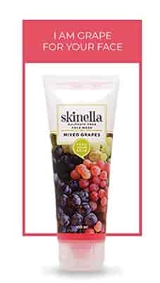 Buy Skinella Mixed Grapes Sulphate Free Face Wash