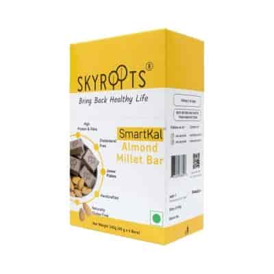 Buy SKYROOTS Almond Millet Bar 240gm 6 X 40gm