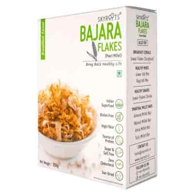 Buy SKYROOTS Bajara Flakes Pearl Millet 2 X 250gm
