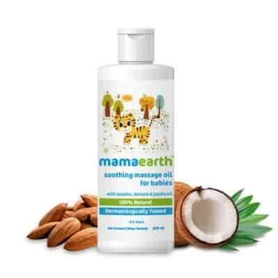 Buy Mamaearth Soothing Massage Oil for Babies with Sesame, Almond & Jojoba Oil