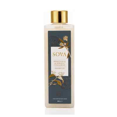 Buy Sova Bhringraj & Kerala Cinnamon Shampoo For Regular Hair