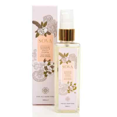 Buy Sova Kashmiri Walnut & Violet Flower Anti Frizz Hair Serum For All Hair Types