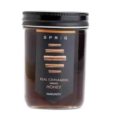 Buy Sprig Real Cinnamon Imbued Honey