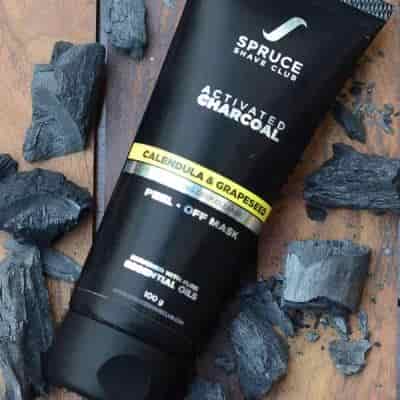 Buy Spruce Shave Club Activated Charcoal Peel Off Mask
