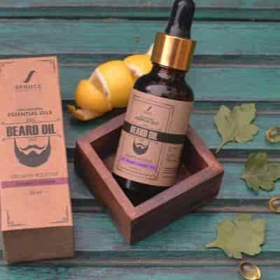 Buy Spruce Shave Club Beard Growth Oil Bergamot & Lavender 100% Natural