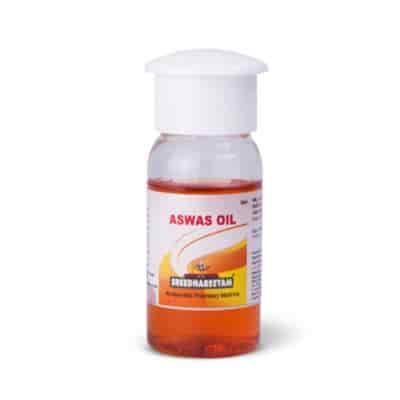 Buy Sreedhareeyam Ayurveda Aswas Oil