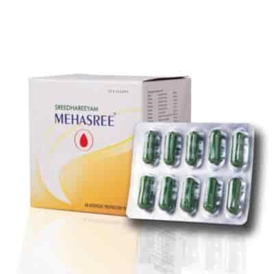 Buy Sreedhareeyam Ayurveda Mehasree Herbal Caps