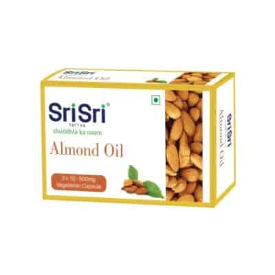 Buy Sri Sri Tattva Almond Veg Oil Caps