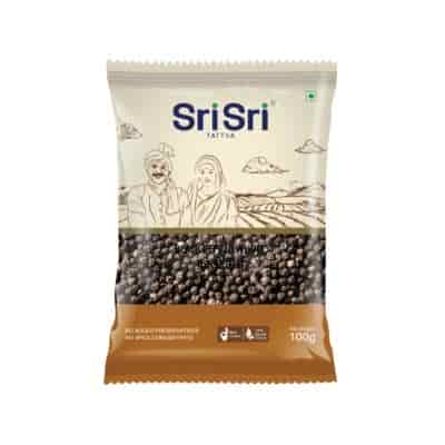 Buy Sri Sri Tattva Black Pepper Whole - Kali Mirch