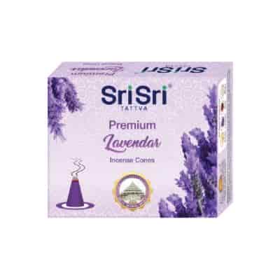 Buy Sri Sri Tattva Lavender Incense Cones