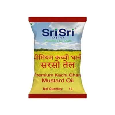 Buy Sri Sri Tattva Premium Kachi Ghani Mustard Oil Pouch