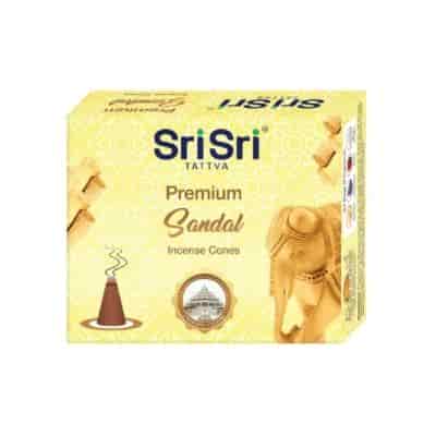 Buy Sri Sri Tattva Premium Sandal Incense Cones