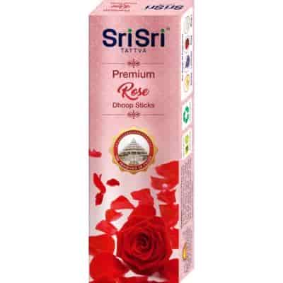Buy Sri Sri Tattva Rose Dhoop Sticks